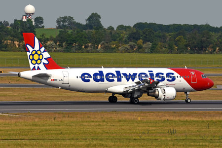 Airbus A320-214 - HB-JJL operated by Edelweiss Air