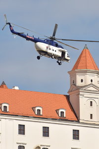 Mil Mi-171 - OM-BYU operated by Letecký útvar MV SR (Slovak Government Flying Service)