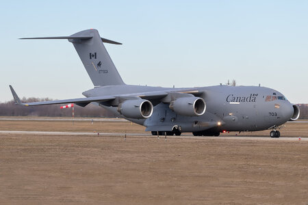 Boeing CC-177 Globemaster III - 177703 operated by Royal Canadian Air Force (RCAF)