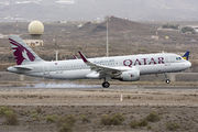 Airbus A320-214 - A7-LAD operated by Qatar Airways