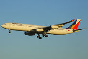 Airbus A340-313 - RP-C3436 operated by Philippine Airlines