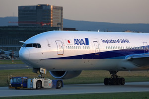 JA787A - Boeing 777-300ER operated by All Nippon Airways (ANA