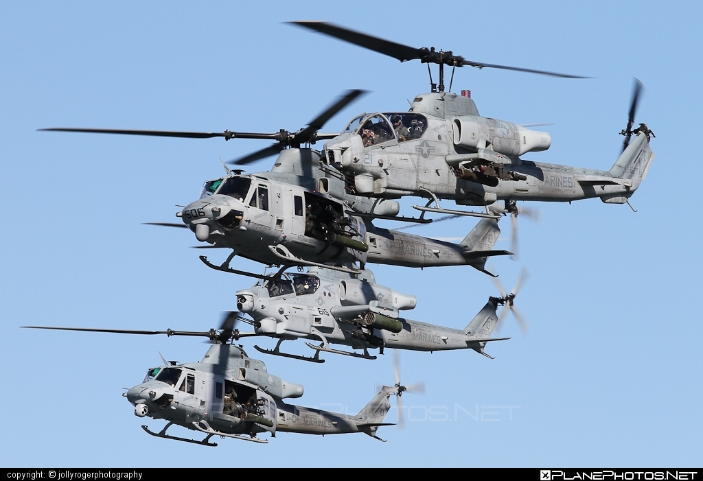 Bell Ah 1w Super Cobra 165276 Operated By Us Marine Corps Usmc