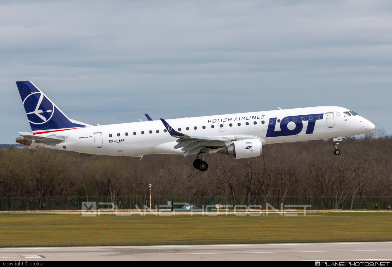 Embraer E190IGW (ERJ-190-100IGW) - SP-LMF operated by LOT Polish Airlines #e190 #e190100 #e190100igw #e190igw #embraer #embraer190 #embraer190100igw #embraer190igw #lot #lotpolishairlines