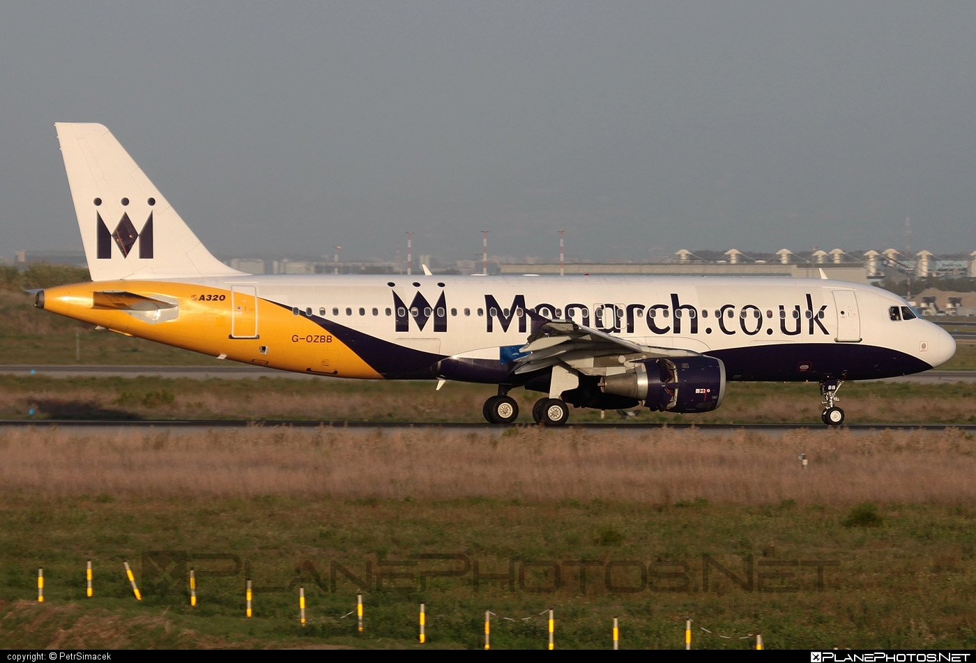 Airbus A320-212 - G-OZBB operated by Monarch Airlines #a320 #a320family #airbus #airbus320
