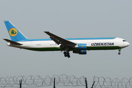 UK67001 - Boeing 767-300F operated by Uzbekistan Airways taken by 