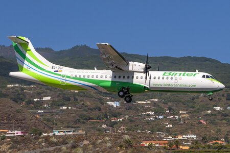 ATR 72-600 - EC-OGF operated by Binter Canarias (Naysa)
