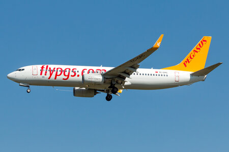 Boeing 737-800 - TC-CPC operated by Pegasus Airlines